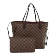 Pre-owned Canvas louis-vuitton-bags Louis Vuitton Vintage , Brown , Da...