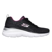 Mode Fit Sneakers Skechers , Black , Dames