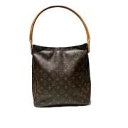 Pre-owned Canvas totes Louis Vuitton Vintage , Brown , Dames