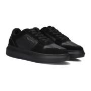 Zwarte Tennis Court Sneakers Cruyff , Black , Dames