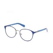 Blauwe Metalen Frames met UV-filter Guess , Blue , Dames