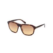 Bruin Injected Zonnebril UV-Filter 3 Guess , Brown , Heren