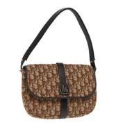 Pre-owned Canvas dior-bags Dior Vintage , Brown , Dames