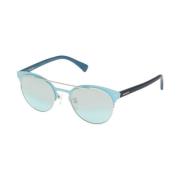 Grijze Metalen Zonnebril UV Filter 2 Police , Gray , Dames