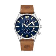 Bruin Leren Horloge Quartz Analoog Timberland , Brown , Heren