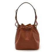 Pre-owned Leather shoulder-bags Louis Vuitton Vintage , Brown , Dames