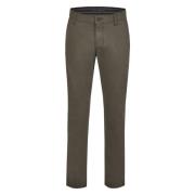 Comfortabele platte voorkant broek Club OF Comfort , Green , Heren