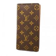 Pre-owned Fabric wallets Louis Vuitton Vintage , Brown , Heren