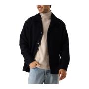 Lodge Wool Jacket voor Heren Forét , Blue , Heren