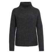 Alpaca Wolmix Coltrui Zwart Drykorn , Black , Dames