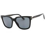 Zwarte Hars Zonnebril Grijze Lens Marc Jacobs , Black , Dames