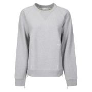 Katoenen sweatshirt voor mannen en vrouwen Setchu , Gray , Dames