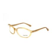 Gele Acetaatframe Damesbril Tom Ford , Yellow , Dames