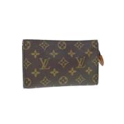 Pre-owned Canvas louis-vuitton-bags Louis Vuitton Vintage , Brown , Da...