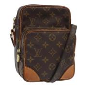 Pre-owned Canvas louis-vuitton-bags Louis Vuitton Vintage , Brown , Da...