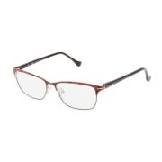 Bruine metalen frames met wijzerplaat Police , Brown , Dames