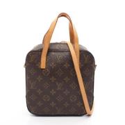 Pre-owned Canvas handbags Louis Vuitton Vintage , Brown , Dames