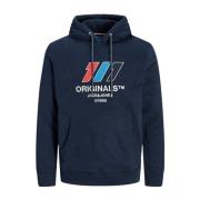 Hooded sweatshirt Jack Jones Slope Jack & Jones , Blue , Heren