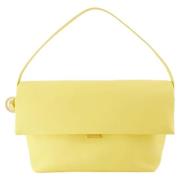 Leather handbags Jacquemus , Yellow , Dames