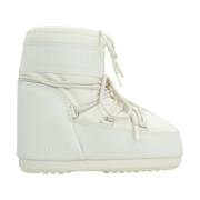 Lage Rubberen Winterlaarzen Moon Boot , White , Dames