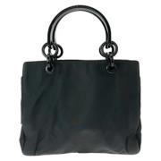 Pre-owned Canvas prada-bags Prada Vintage , Black , Dames