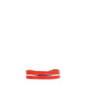 Pre-owned Leather bracelets Hermès Vintage , Red , Dames