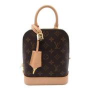 Pre-owned Canvas backpacks Louis Vuitton Vintage , Brown , Dames