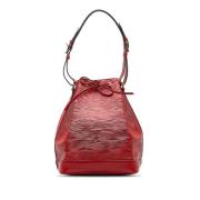 Pre-owned Leather shoulder-bags Louis Vuitton Vintage , Red , Dames