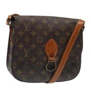 Pre-owned Canvas louis-vuitton-bags Louis Vuitton Vintage , Brown , Da...