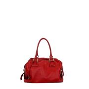 Pre-owned Leather handbags Dolce & Gabbana Pre-owned , Red , Dames