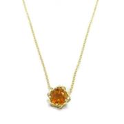 Pre-owned Metal necklaces Tiffany & Co. Pre-owned , Orange , Dames