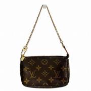 Pre-owned Canvas handbags Louis Vuitton Vintage , Brown , Dames