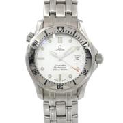 Pre-owned Glass watches Omega Vintage , White , Heren