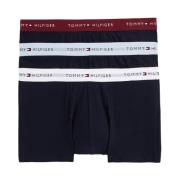 3-Pack Stretch Katoenen Boxershorts Tommy Hilfiger , Blue , Heren