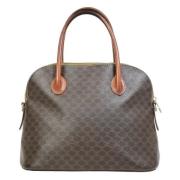 Pre-owned Canvas celine-bags Celine Vintage , Brown , Dames