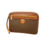 Pre-owned Leather celine-bags Celine Vintage , Brown , Heren