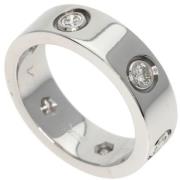 Pre-owned White Gold rings Cartier Vintage , Gray , Dames