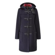 Vintage Duffle Coat Navy Royal Stewart Gloverall , Blue , Heren