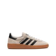 Beige Sneakers met 3-Stripes Adidas , Beige , Dames