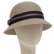 Pre-owned Canvas hats Gucci Vintage , Gray , Dames