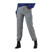 Blauwe Barrel Fit Jeans Catwalk Junkie , Blue , Dames