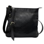 Pre-owned Leather gucci-bags Gucci Vintage , Black , Dames