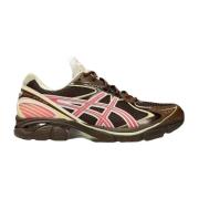 Sneakers met contrastpanelen en Gel™ technologie Asics , Brown , Heren