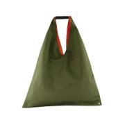 Fabric handbags Maison Margiela , Green , Dames