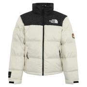 Gewatteerde capuchonjas The North Face , White , Heren