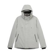 Qm479 Parka Lichtgrijs Jas Krakatau , Gray , Heren