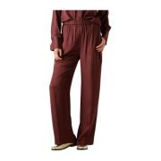 Bruine elegante broek voor vrouwen Second Dames , Brown , Dames