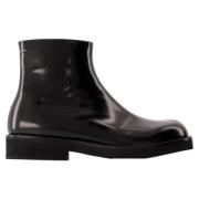 Leather boots Maison Margiela , Black , Dames