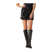 Flakes Rok - Veelzijdig en Stijlvol Second Dames , Black , Dames