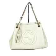 Pre-owned Fabric gucci-bags Gucci Vintage , Beige , Dames